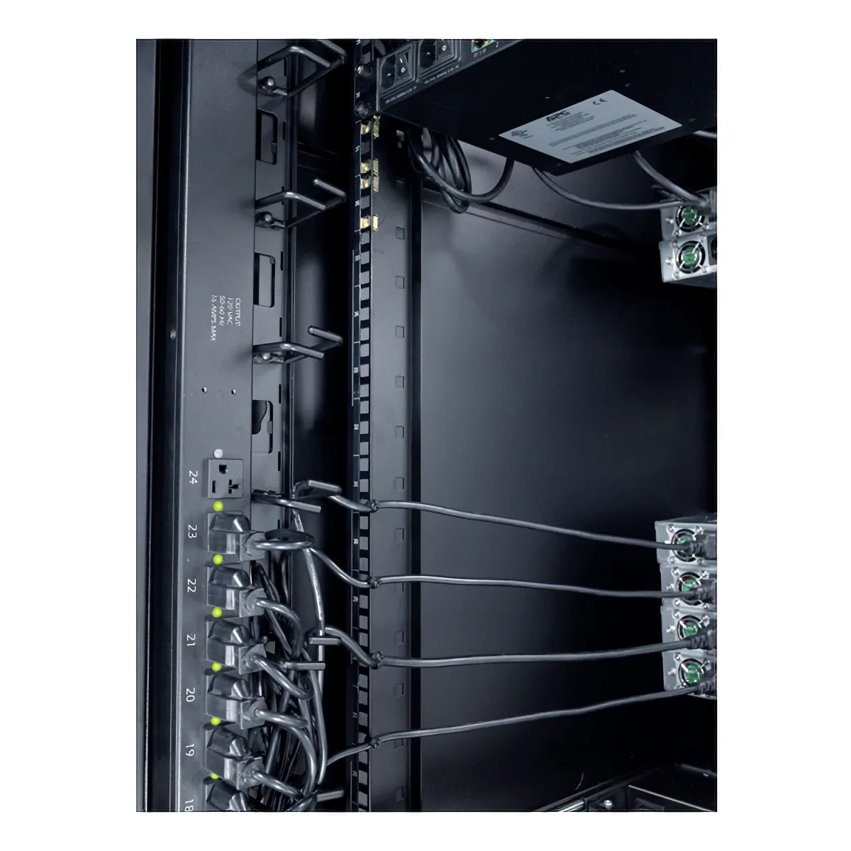 APC AR8442 Vertical Cable Organizer F/ Netshelter Vx Channel