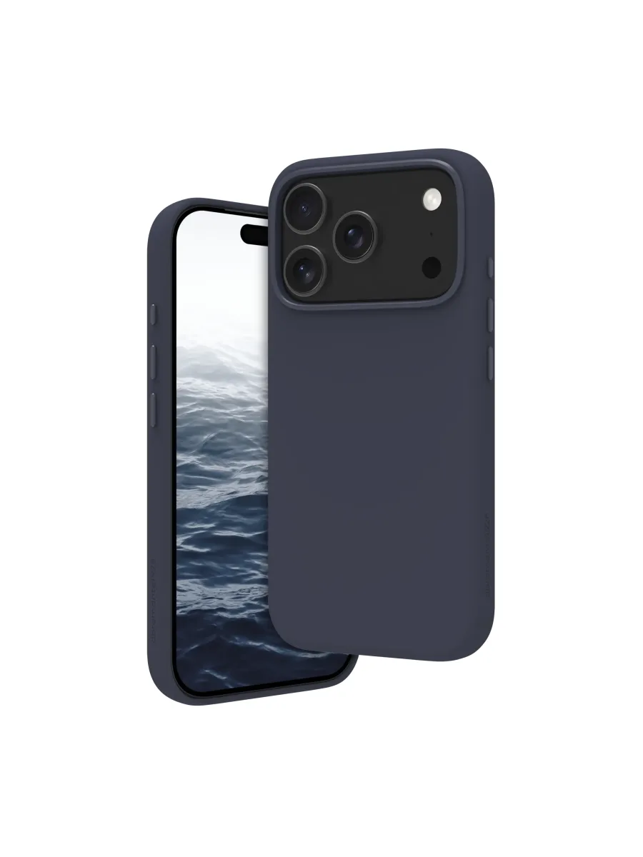 dbramante1928 Roskilde - Protective cover for mobile phone - MagSafe compatibility - ICON - deep water - for Apple iPhone 17 Pro, 18 Pro