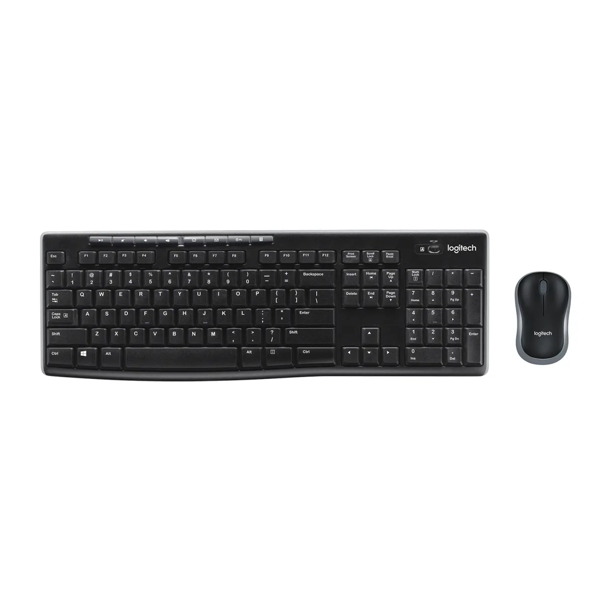 Logitech Wireless Desktop MK270 - Mouse and Keyboard set - SWISS Layout