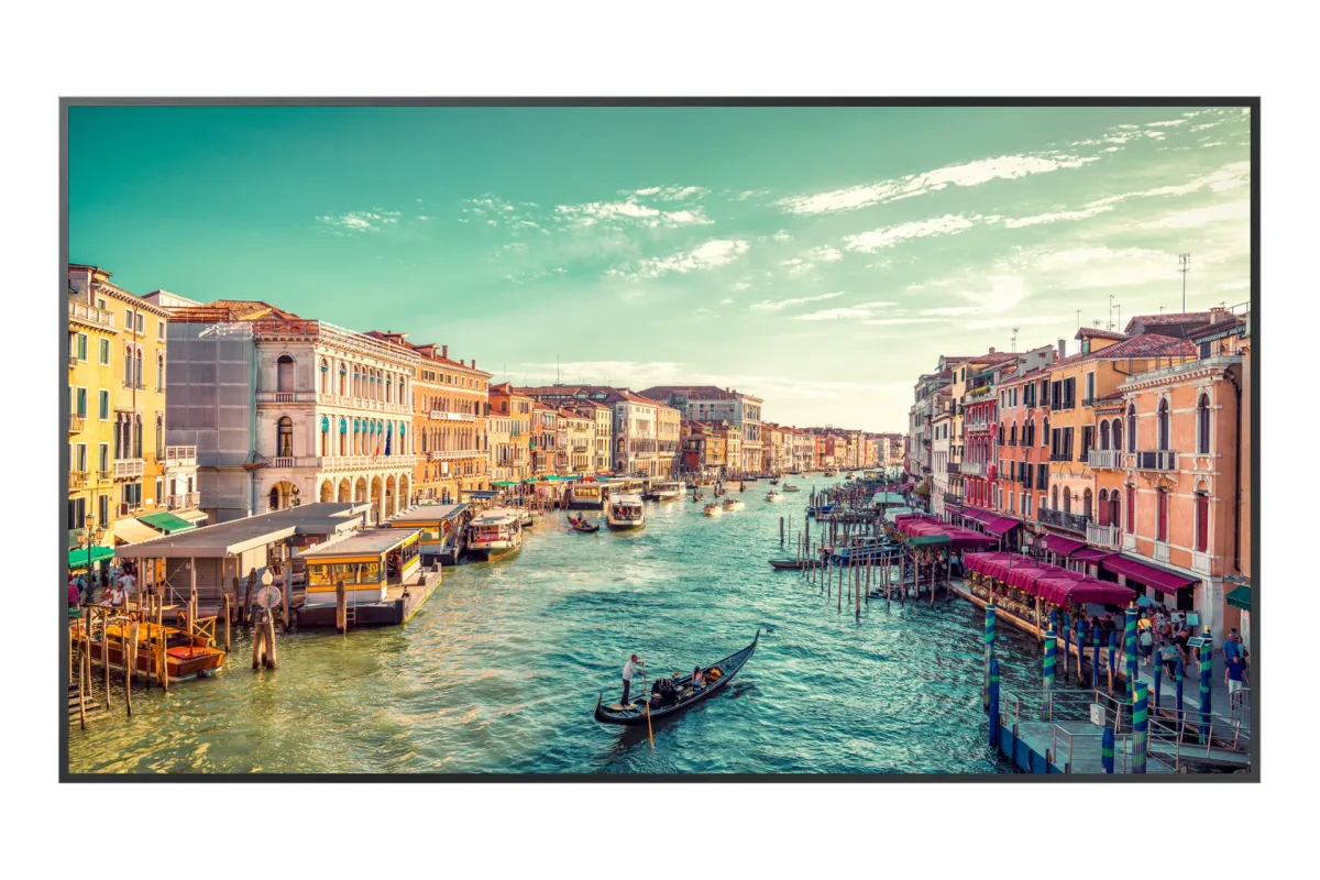 Samsung QB98T-B - 98" Diagonal Class QBT Series LED-backlit LCD display - digital signage - Tizen OS - 4K UHD (2160p) 3840 x 2160
