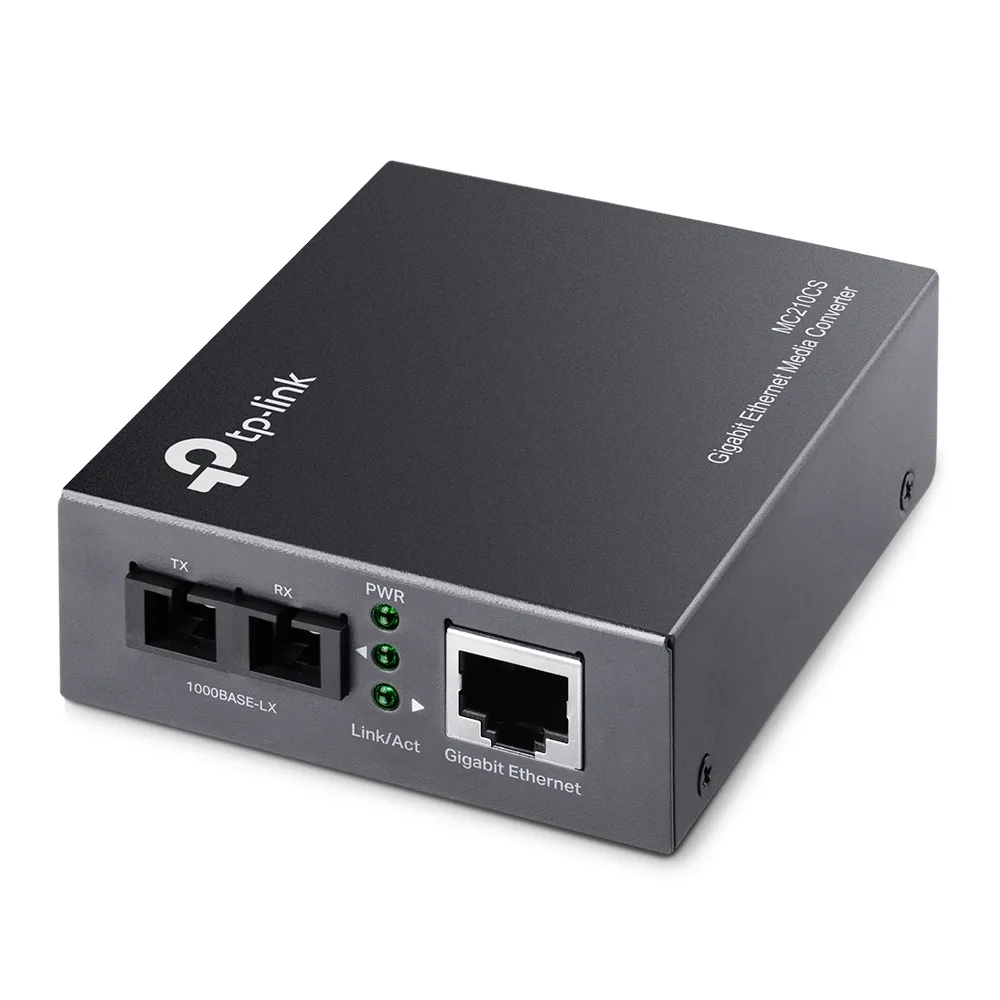 TP-Link MC210CS RJ45 to single-mode SC fiber Converter