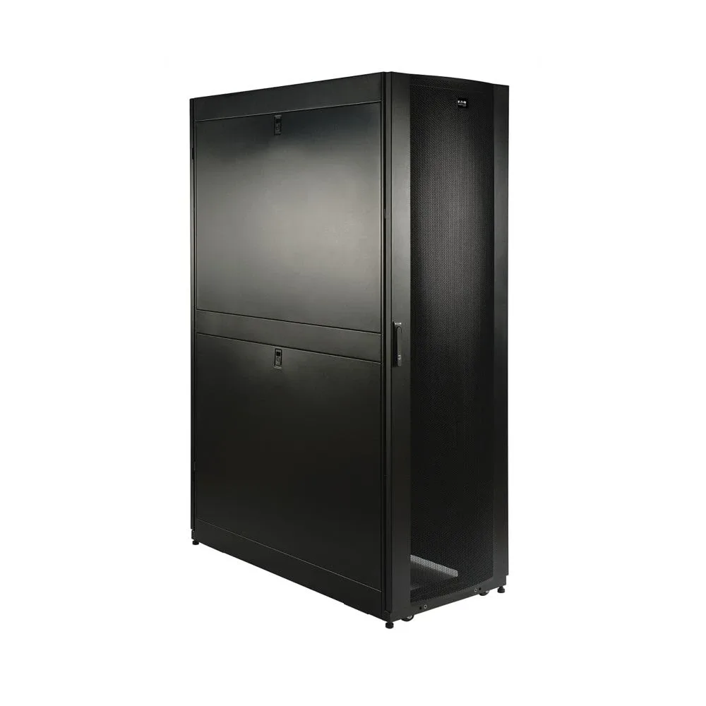 Eaton Tripp Lite Series 42U Rack Enclosure Server Cabinet Doors & Sides Extra-Deep 48in - Rack cabinet - black - 42U
