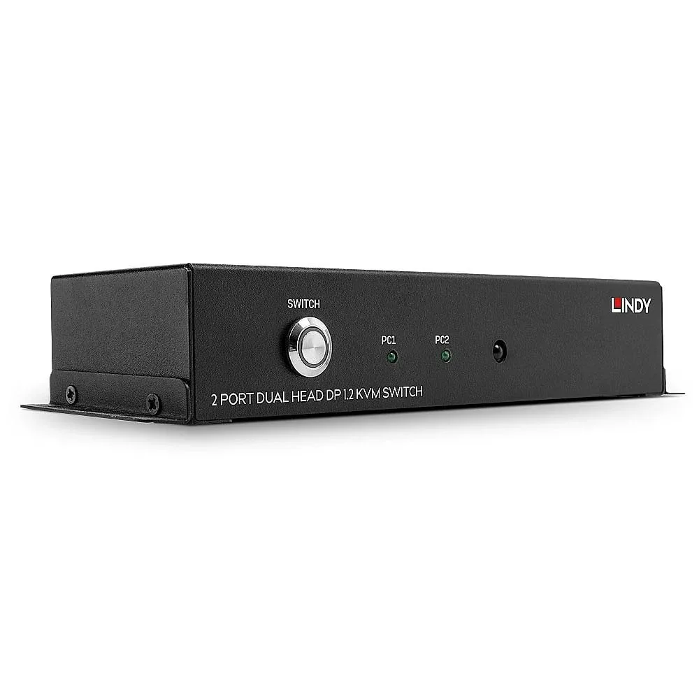 Lindy 39306 2 Port Dual Head Displayport 1.2 KVM Switch