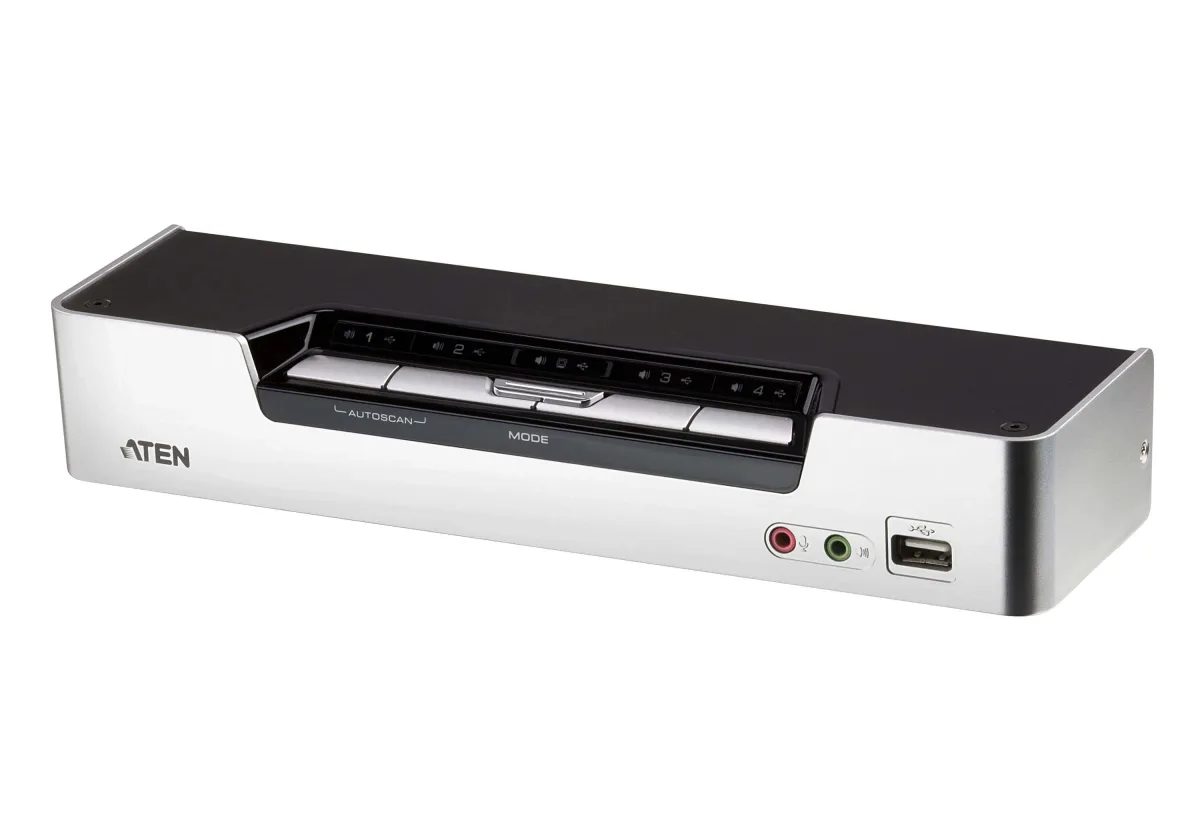 ATEN CubiQ CS1794 USB 2.0 HDMI KVMP Switch - KVM / audio switch - 4 x KVM / audio - 1 local user - desktop