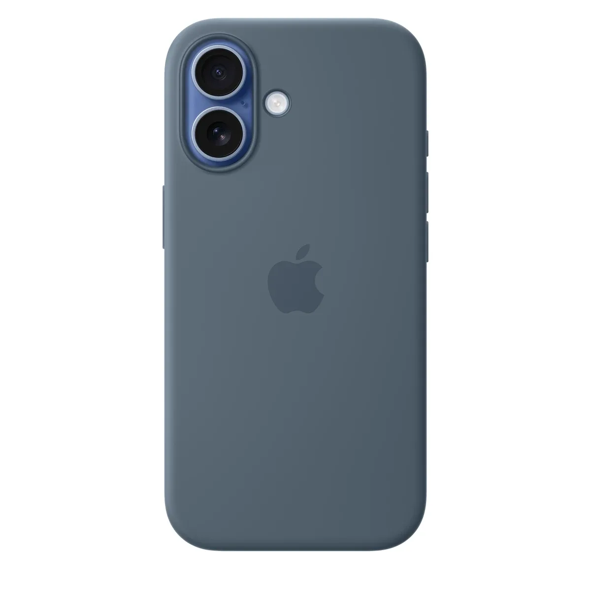 Apple - Protective cover for mobile phone - MagSafe compatibility - silicone - anchor blue - for iPhone 17