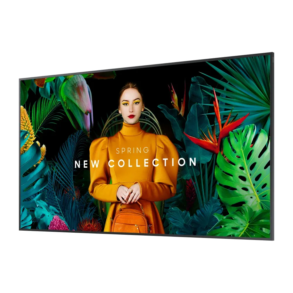 Samsung QB43C - 43" Diagonal Class QBC Series LED-backlit LCD display - digital signage - Tizen OS - 4K UHD (2160p) 3840 x 2160