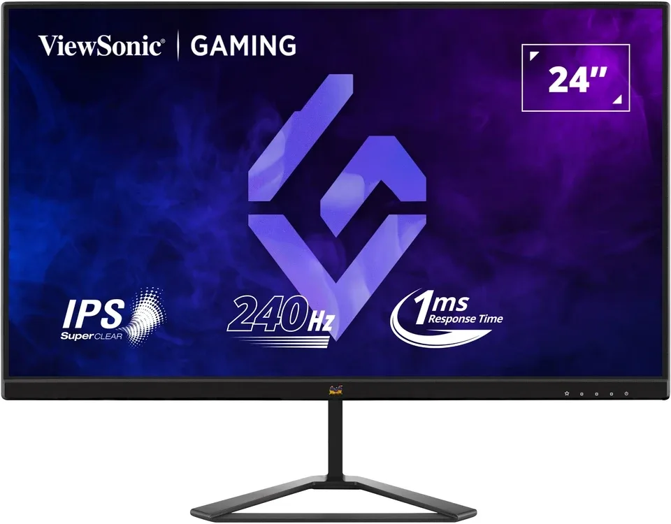 ViewSonic VX2479A-HD-PRO - LED monitor - gaming - 24" (23.8" viewable) - 1920 x 1080 Full HD (1080p) @ 240 Hz - IPS - 250 cd/m² - 1000:1 - HDR10 - 1 ms - 2xHDMI, DisplayPort