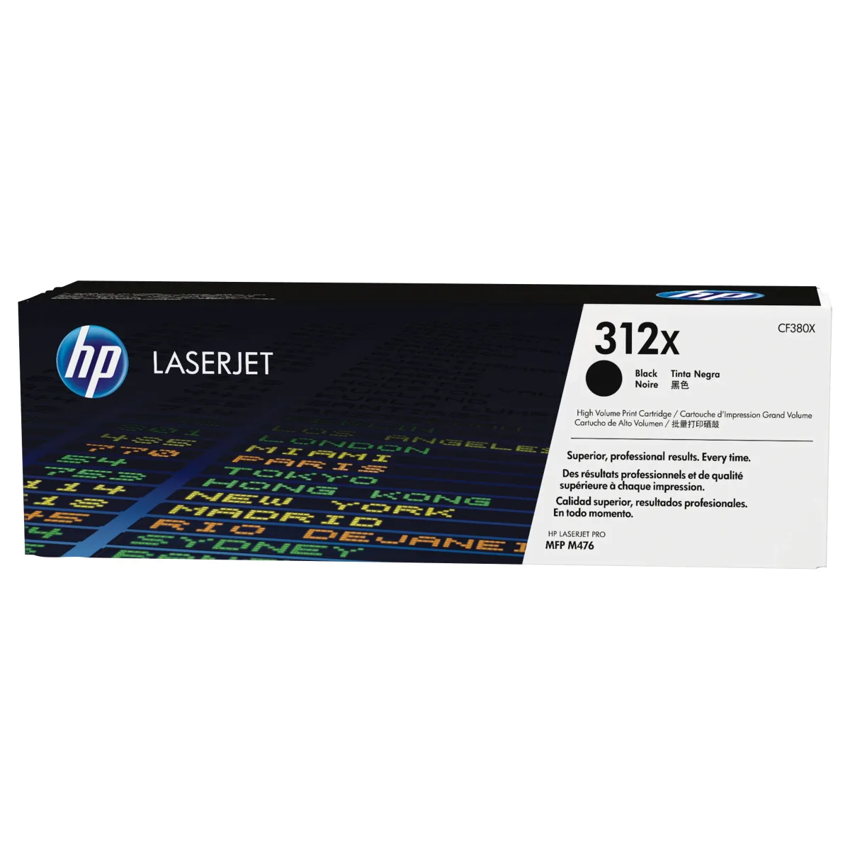 HP 312X - CF380X - 1 x Black - Toner cartridge - High Yield