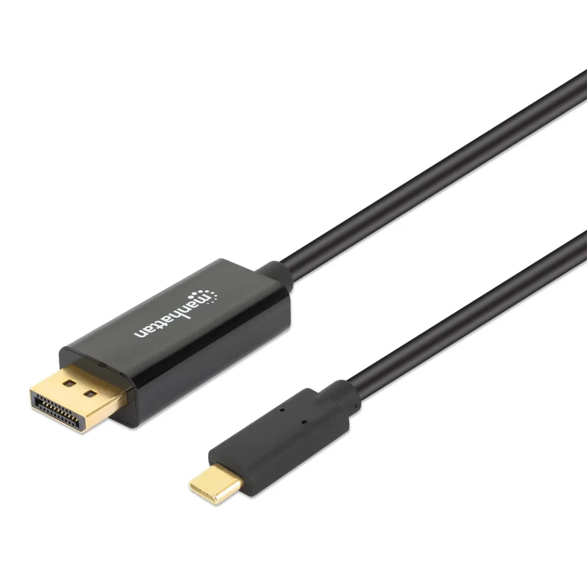 Manhattan 152471 USB-C to Displayport 4K 1M- M/M 3840x2160/60HZ Video to 21/9