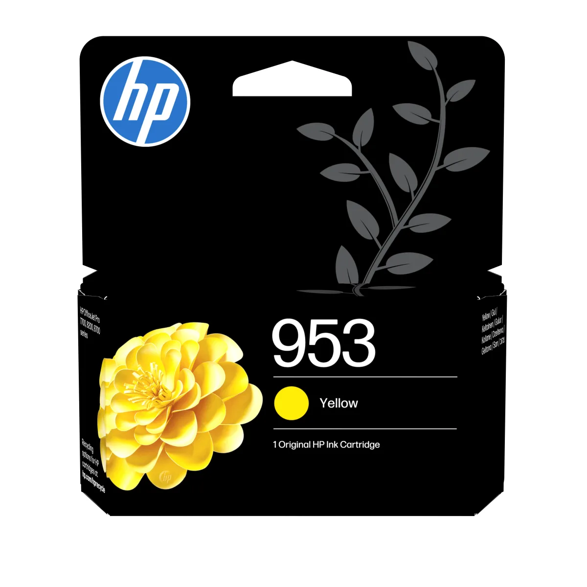 HP 953 YELLOW ORIGINAL INK CARTRIDGE