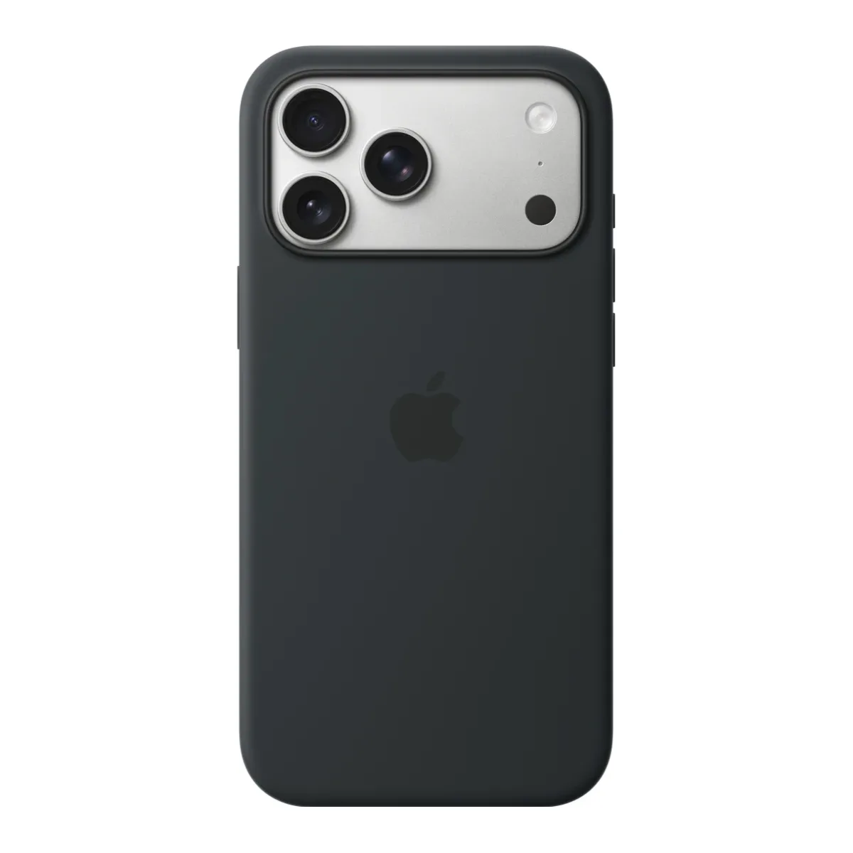 Apple - Protective cover for mobile phone - MagSafe compatibility - silicone - black - for iPhone 17 Pro Max