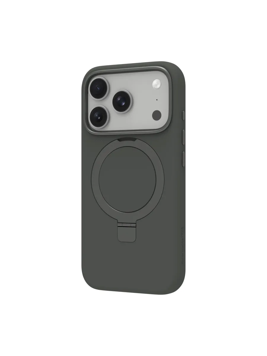 dbramante1928 Roskilde Kick - Protective cover for mobile phone - MagSafe compatibility - ICON - forest shadow - for Apple iPhone 17 Pro, 18 Pro