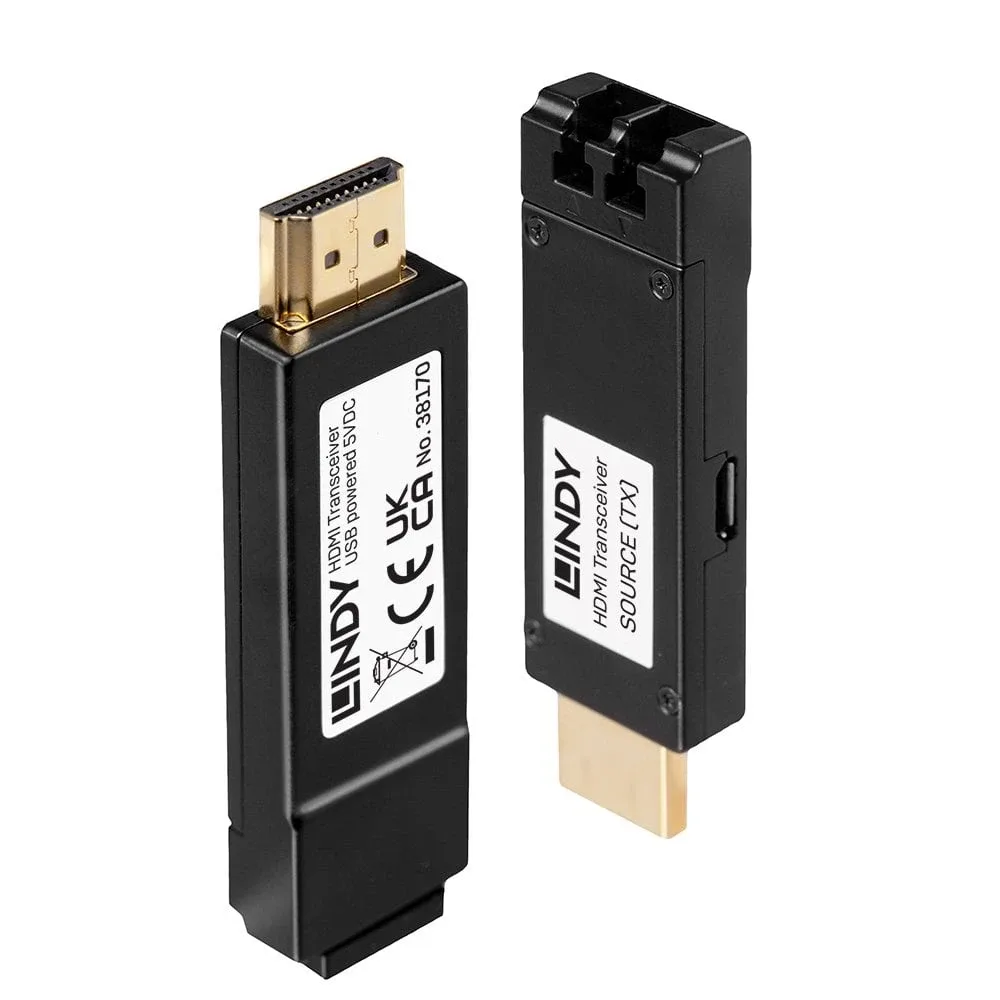 Lindy 38170 300M Fibre Optic HDMI 2.0 10.2G Extender