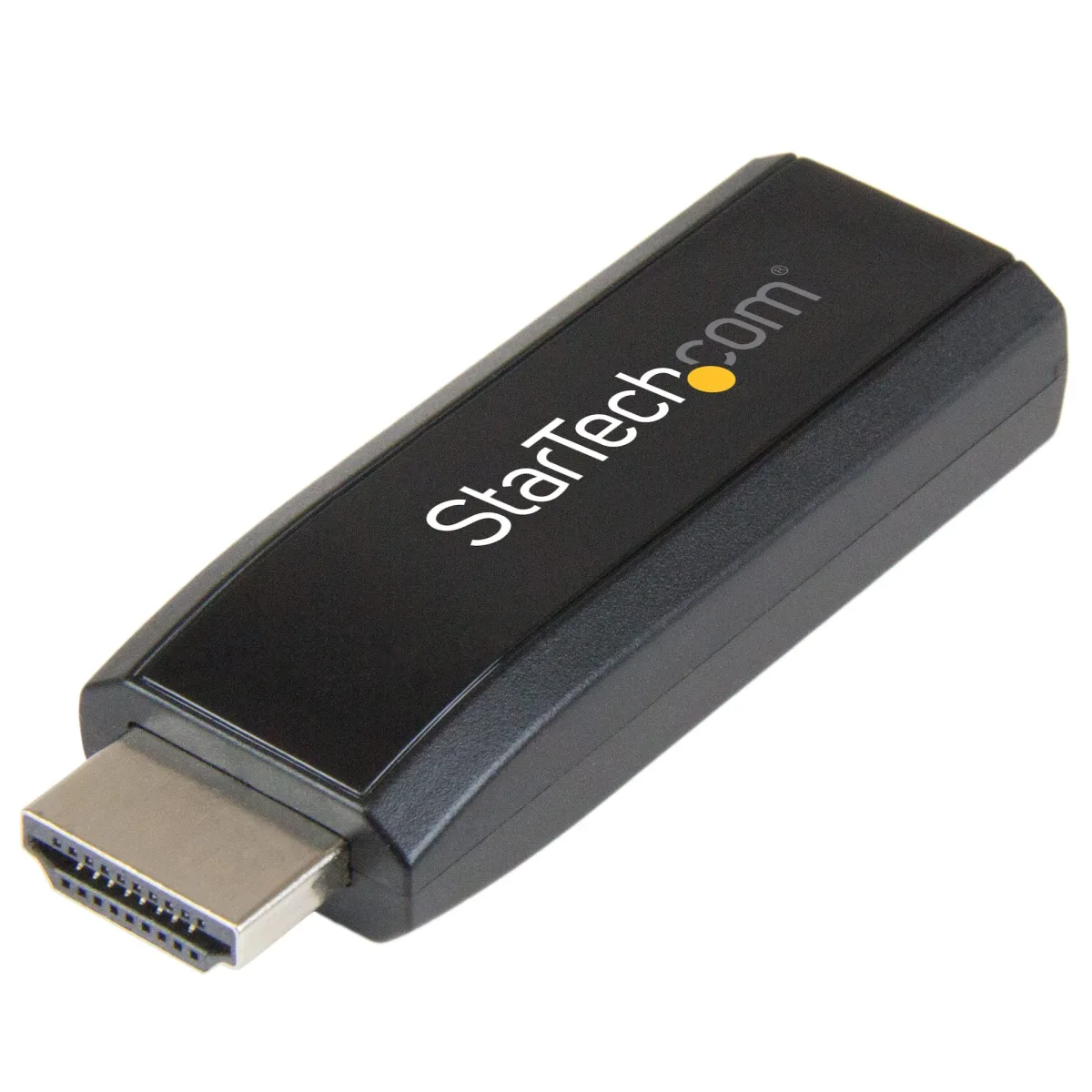 StarTech HDMI to VGA Adapter - Aux Audio Output - Compact - 1920x1200 - HDMI to VGA (HD2VGAMICRA)