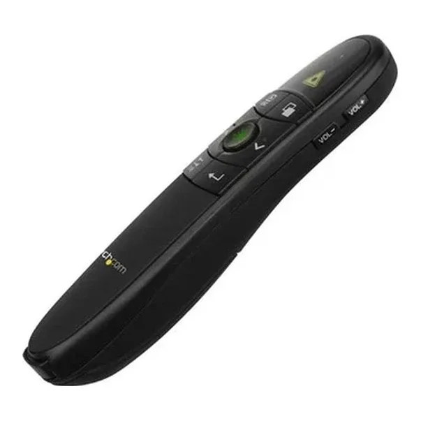 Startech Wireless Presentation Remote with Green Laser Pointer - 90 ft. (27 m) - USB Presentation Clicker for Mac and Windows (PRESREMOTEG) - Presentation remote control - RF - black