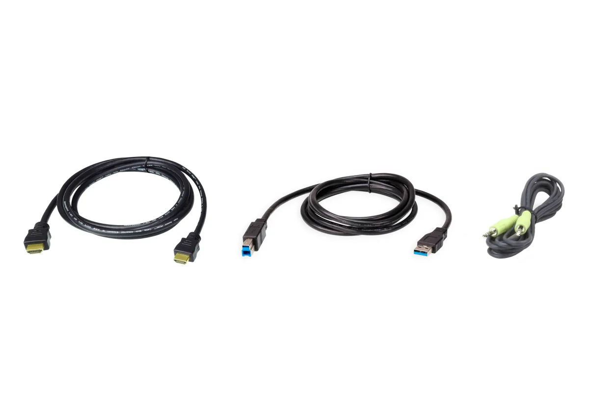 ATEN 2L-7D02UHX3 - Keyboard / video / mouse (KVM) cable kit