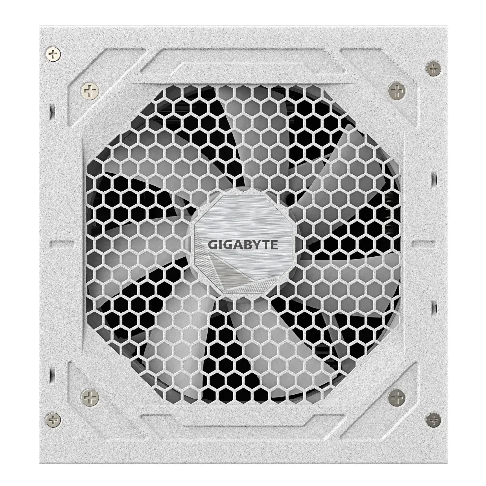 GIGABYTE GP-UD750GM 750W V2 ICE, 80 Plus Gold Certified Fully Modular Power Supply, PCIe Gen 5.1, 80 PLUS Gold, Fully Modular Design, 120mm Fan, ATX 3.1 compatible, UK Plug