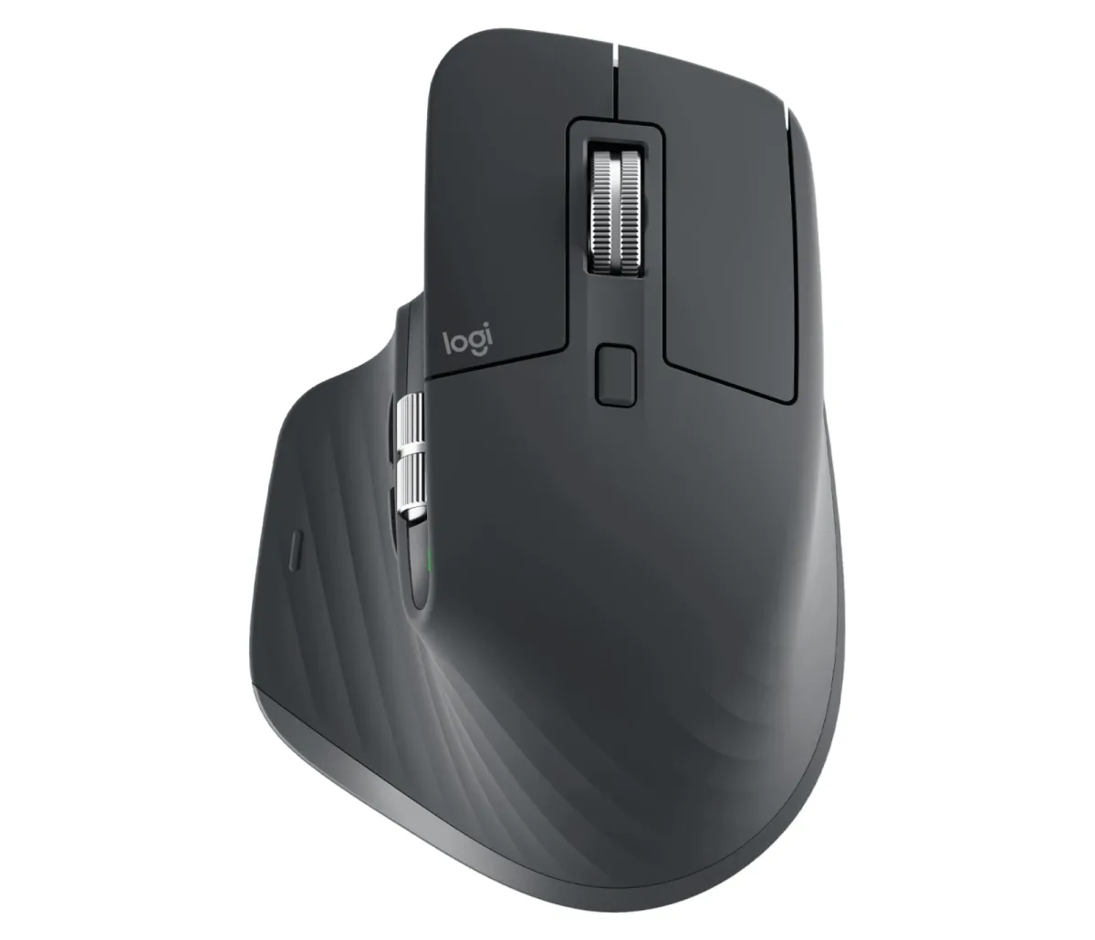 Logitech Master Series MX Master 3S for Business - Mouse - ergonomic - right-handed - optical - 7 buttons - wireless - Bluetooth - Logitech Logi Bolt USB receiver - graphite