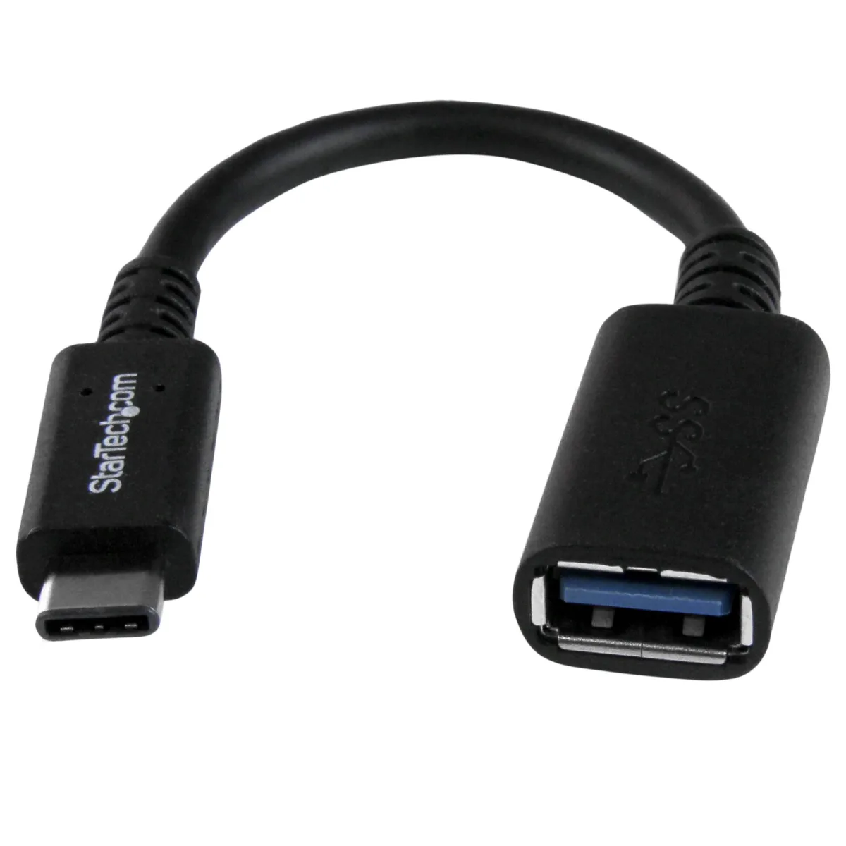 StarTech USB-C to USB Adapter - 6in - USB-IF Certified - USB-C to USB-A - USB 3.1 Gen 1 - USB C Adapter - USB Type C (USB31CAADP)