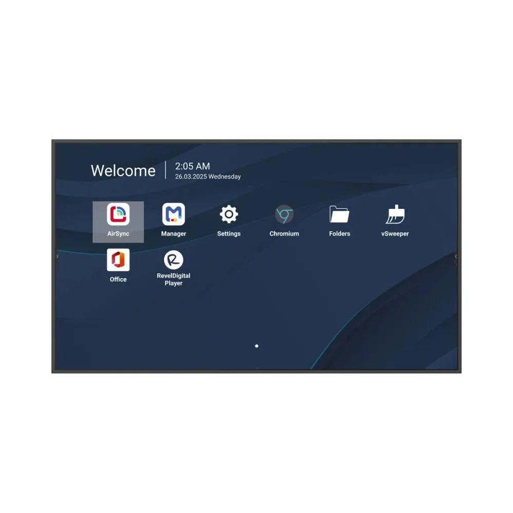 ViewSonic CDE8614-2C - 86" Diagonal Class CDE14-2C Series LED-backlit LCD display - digital signage - with built-in media player / optional slot-in PC capability - 4K UHD (2160p) 3840 x 2160 - direct-lit LED