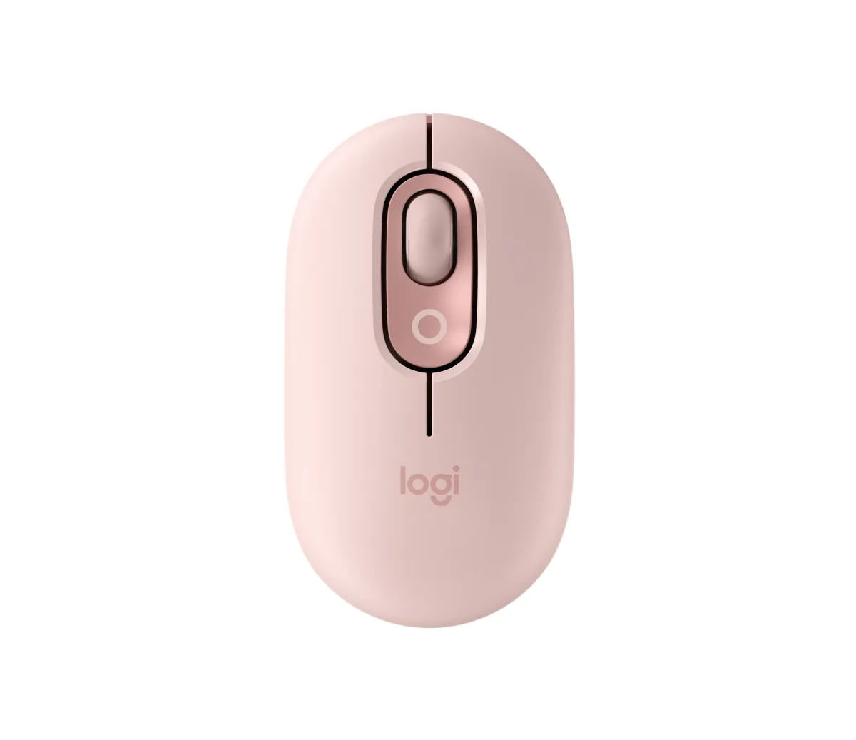 POP MOUSE COMPACT AND PORTABLE WRLS BLUETOOTH MOUSE - ROSE