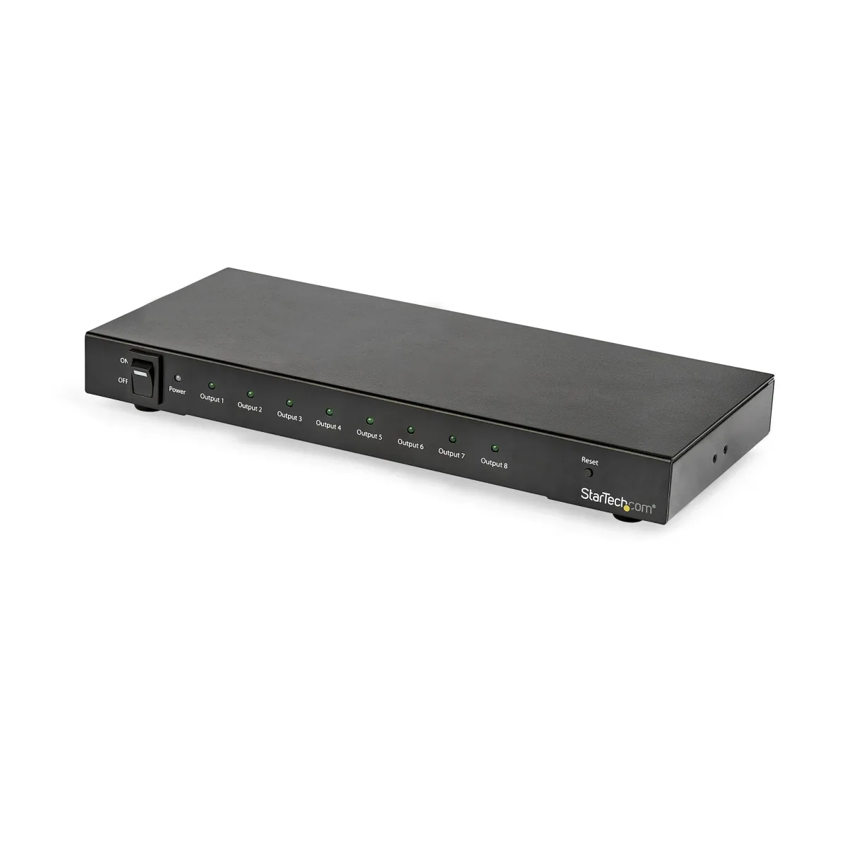 Startech 4K 60hz HDMI Splitter - 8 Port - HDR Support - 7.1 Surround Sound Audio - HDMI Distribution Amplifier - HDMI 2.0 Splitter (ST128HD20)