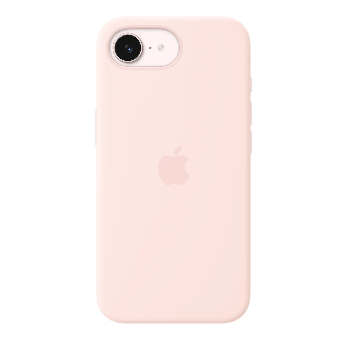 Apple - Protective cover for mobile phone - MagSafe compatibility - silicone - soft pink - for iPhone 17e