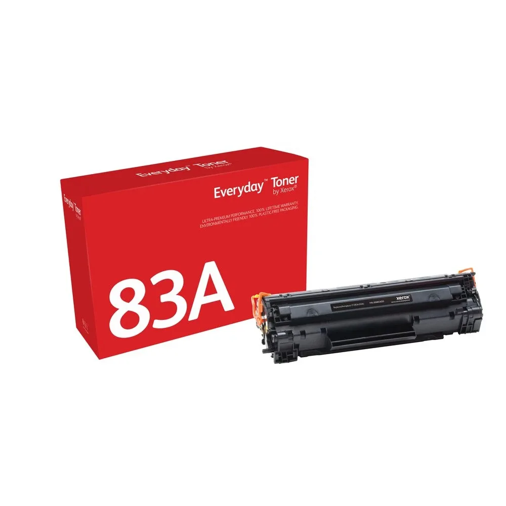 Xerox 006R03650 Black Toner Cartridge Like H 83A for Hp Laserjet Pro M201
