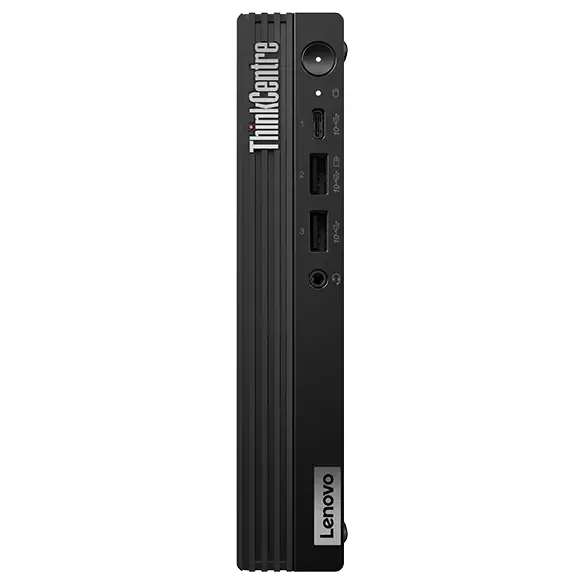 Lenovo ThinkCentre M75q Gen 5 12RQ - Tiny Ryzen 5 8500GE / up to 5 GHz - RAM 16 GB - SSD 512 GB - TCG Opal Encryption 2, NVMe - Radeon 740M - Gigabit Ethernet, IEEE 802.11ax (Wi-Fi 6E), Bluetooth 5.3 - Win 11 Pro - monitor: none - keyboard: UK - black - Lenovo TopSeller - with 1 Year Lenovo Premier Support