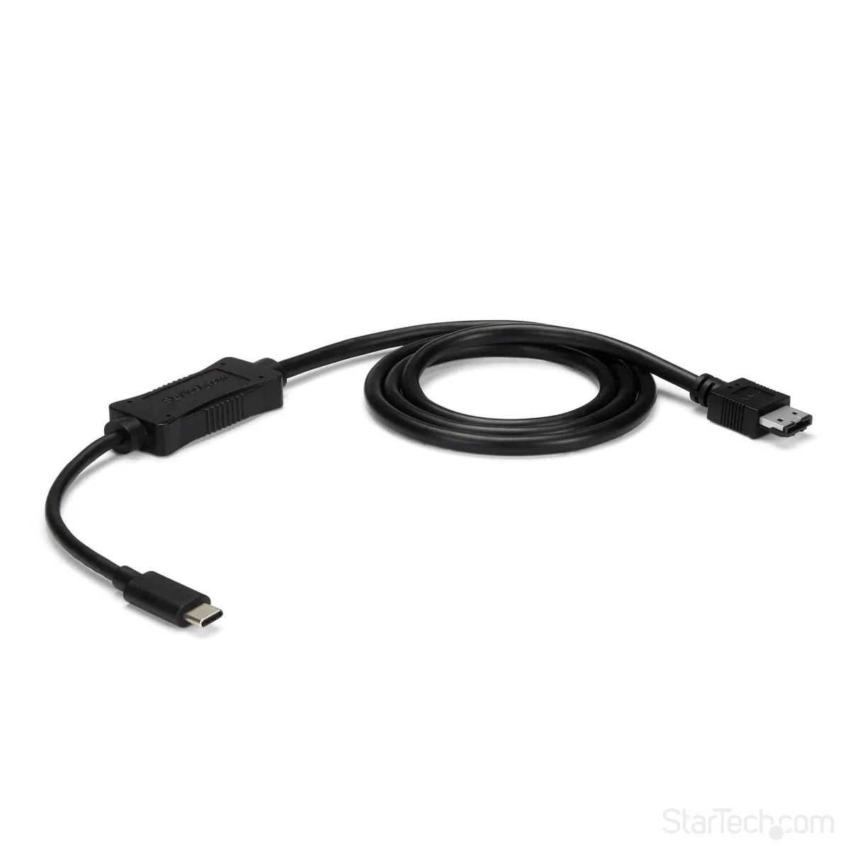 Startech USB C to eSATA Cable - 3 ft / 1m - 5Gbp - For HDD / SSD / ODD - External Hard Drive Adapter - USB 3.0 to eSATA Converter (USB3C2ESAT3)