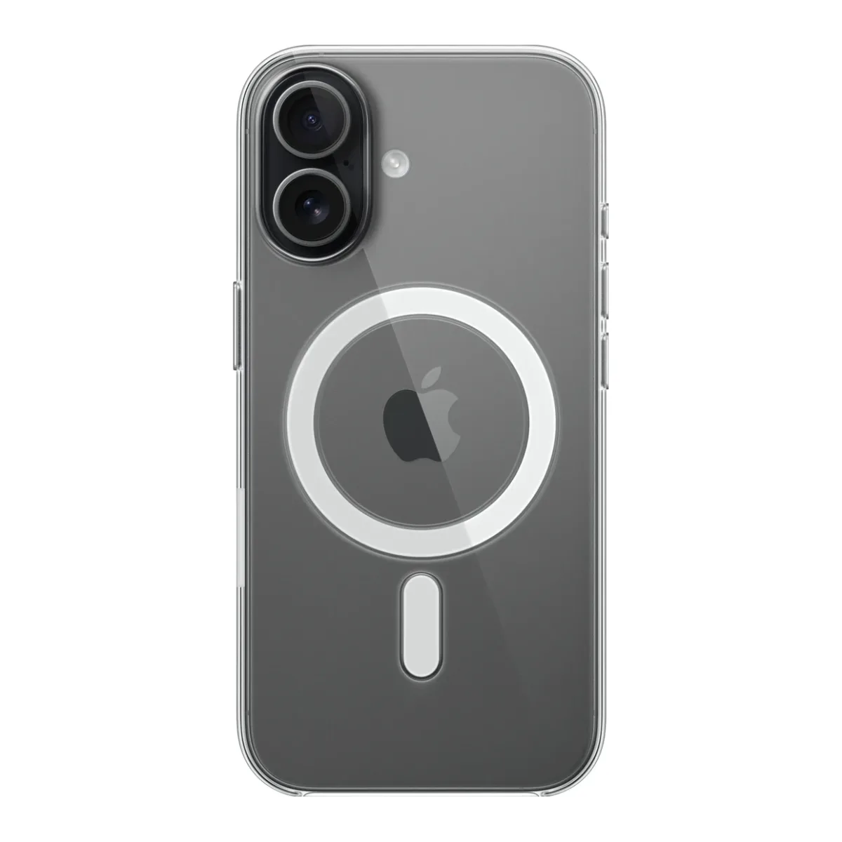 Apple - Protective cover for mobile phone - MagSafe compatibility - polycarbonate - clear - for iPhone 17