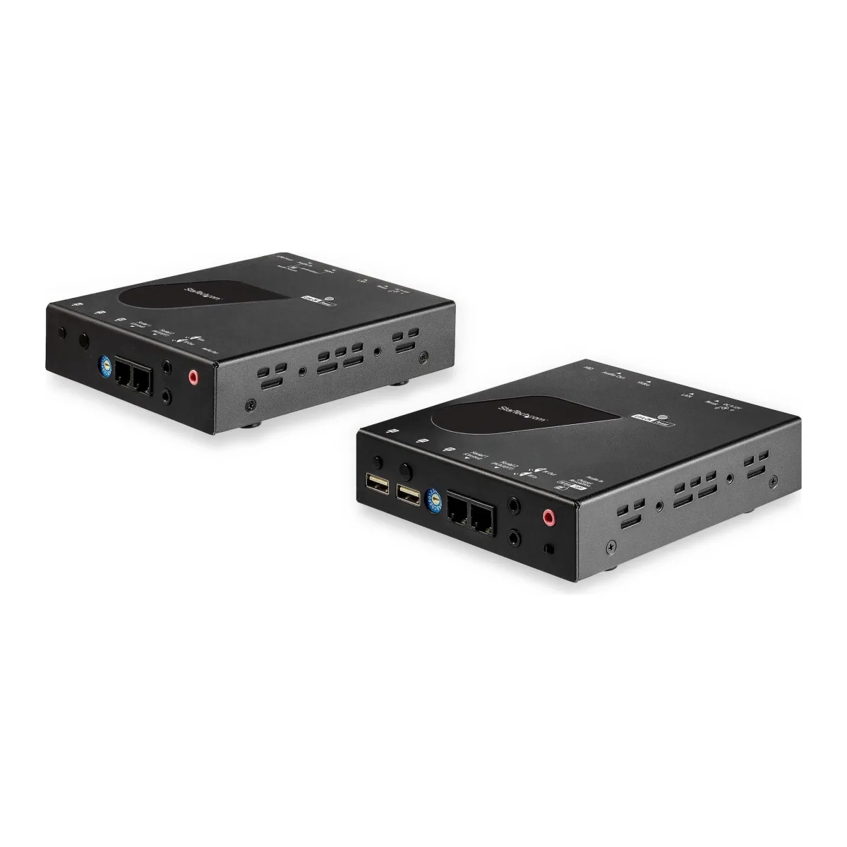 Startech HDMI KVM Extender over IP Network - 4K 30Hz HDMI and USB over IP LAN or Cat5e/Cat6 Ethernet (100m/330ft) - Remote KVM Console - Video/audio extender - HDMI - up to 100 km - TAA Compliant