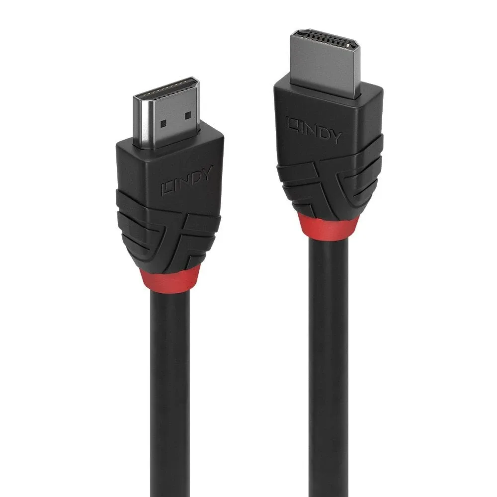Lindy 36774 5M 8K60HZ HDMI Cable Black Line