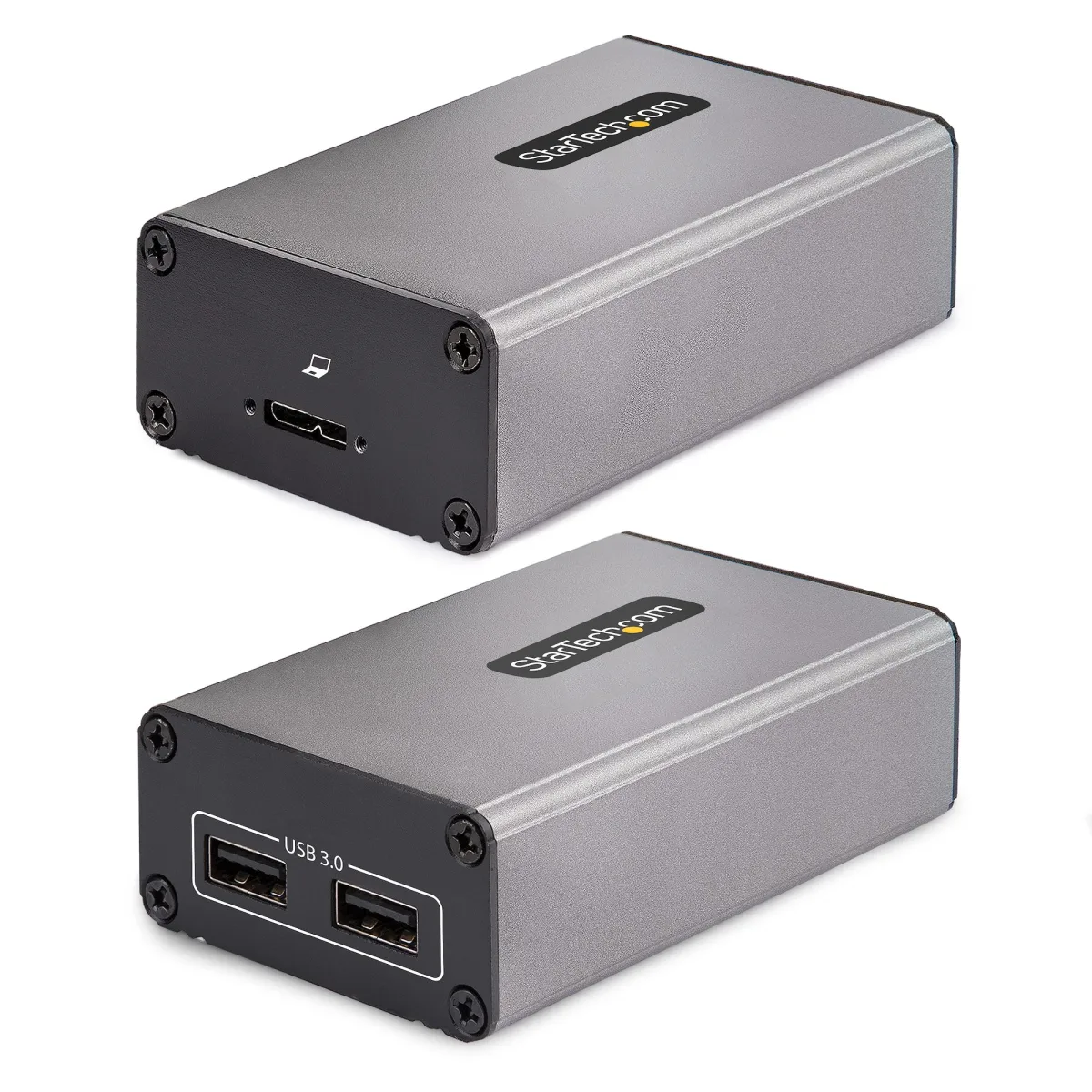 Startech 2-Port USB 3.0 Extender over OM3 Multimode Fiber, LC/LC, 2x 5Gbps USB-A Hub, 350m (1150ft) Range, Durable USB Fiber Optic Extender, Incl. 2x 10G MMF SFP+ modules - Optical USB Extender (F35023-USB-EXTENDER) - USB extender - USB 3.0 - over CAT 5e - 2 ports - up to 350 m - TAA Compliant