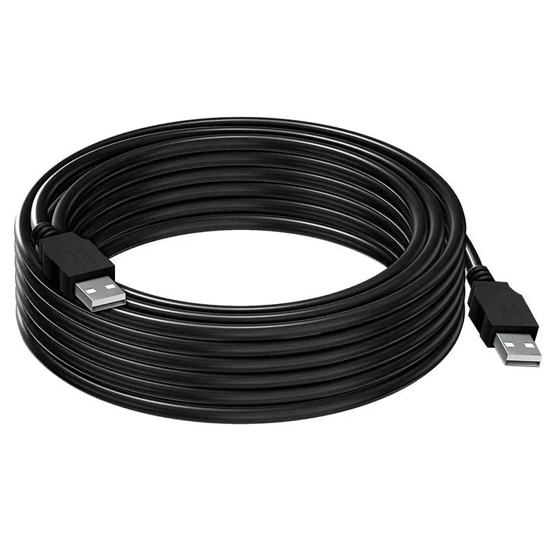 Lenovo - USB cable - USB 2.0 - 10 m - black - for ThinkCentre M75t Gen 2, M80q, ThinkSmart Hub 11H0, 11H1, 11H2, 11H3, ThinkSmart Hub 500
