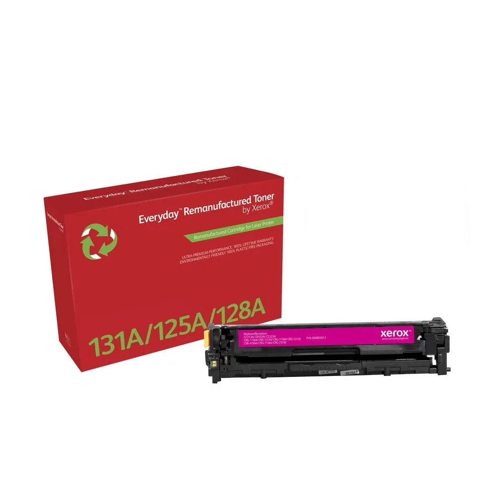Xerox 006R03811 Magenta Toner Cartridge Like Hp 131A / 125A / 128A for Color