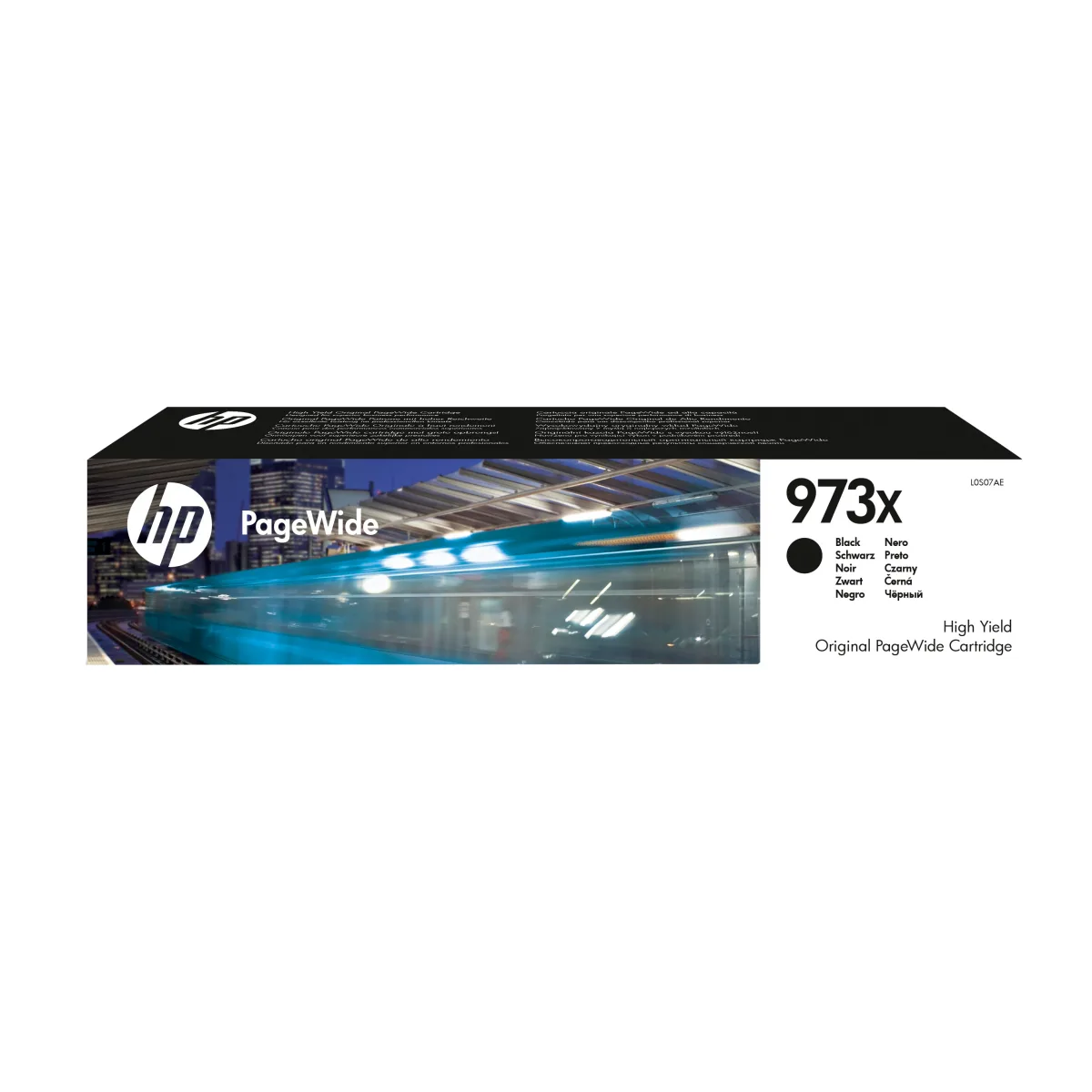 HP 973X - High Yield - black - original - PageWide - ink cartridge