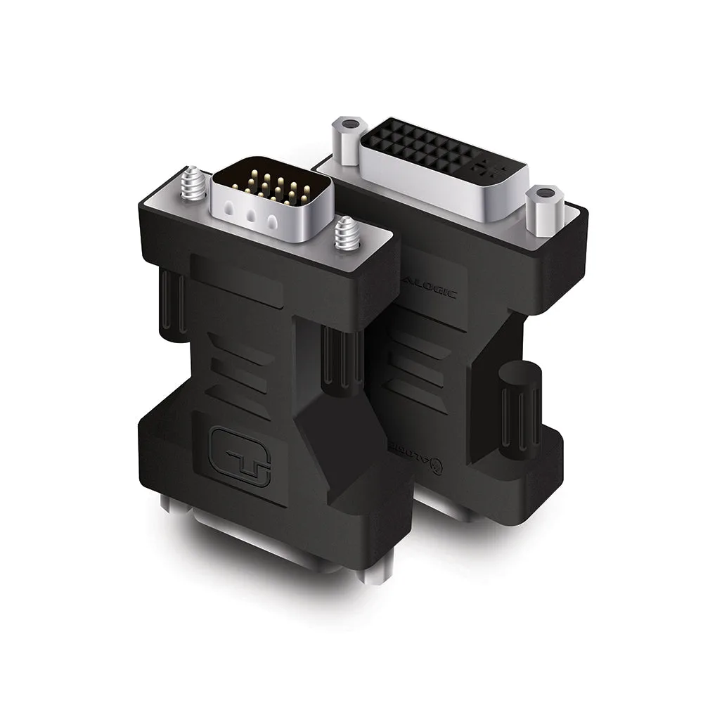 ALOGIC PREMIUM VGA (M) TO DVI (F) ADAPTER - MALE TO FEMALE - R