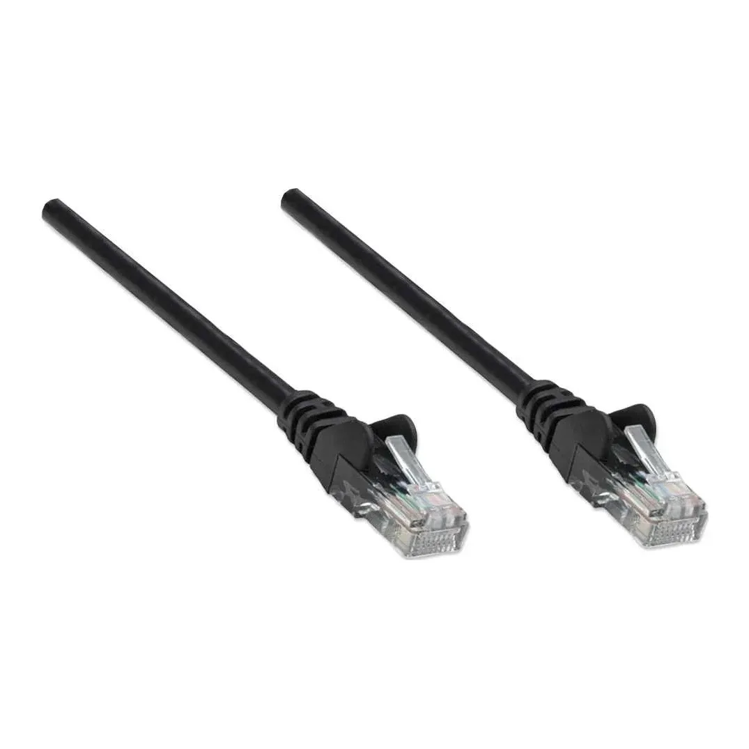 Intellinet 320771 Network Cable CAT5E Cca 5M- Black U/Utp Snagless/Booted