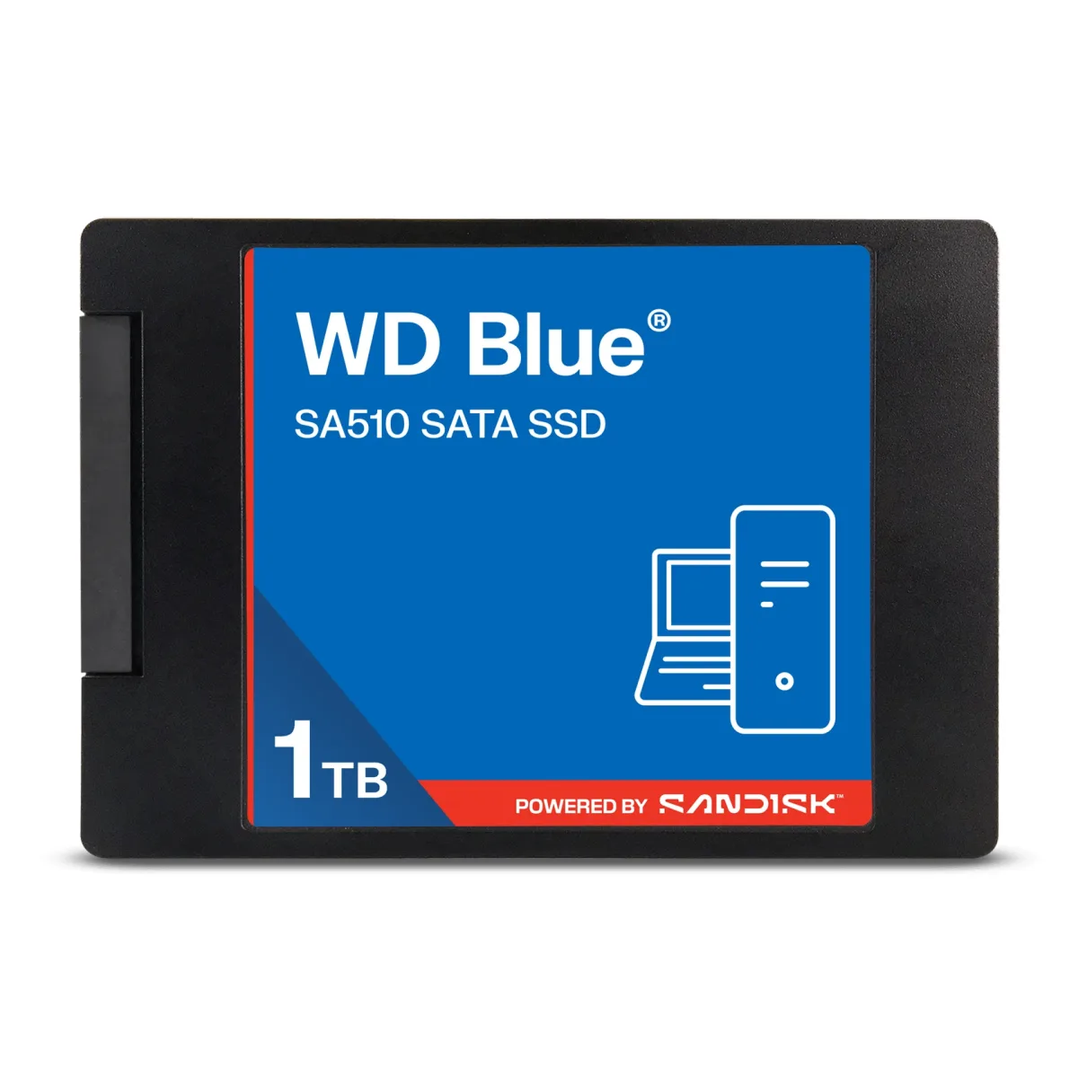 WD Blue SA510 - SSD - 1 TB - internal - 2.5" - SATA 6Gb/s