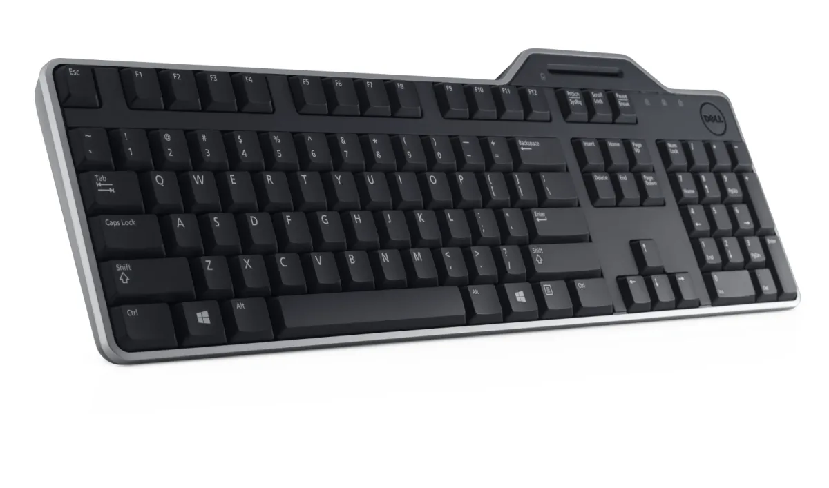 Dell Pro Smartcard Keyboard - KB813 - Keyboard - USB - QWERTY - UK/Irish - black