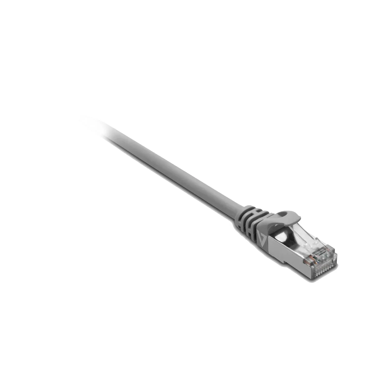 CAT7 FSTP 1M GREY RAW PATCH CABLE RJ45 W/ METAL SHIELDED