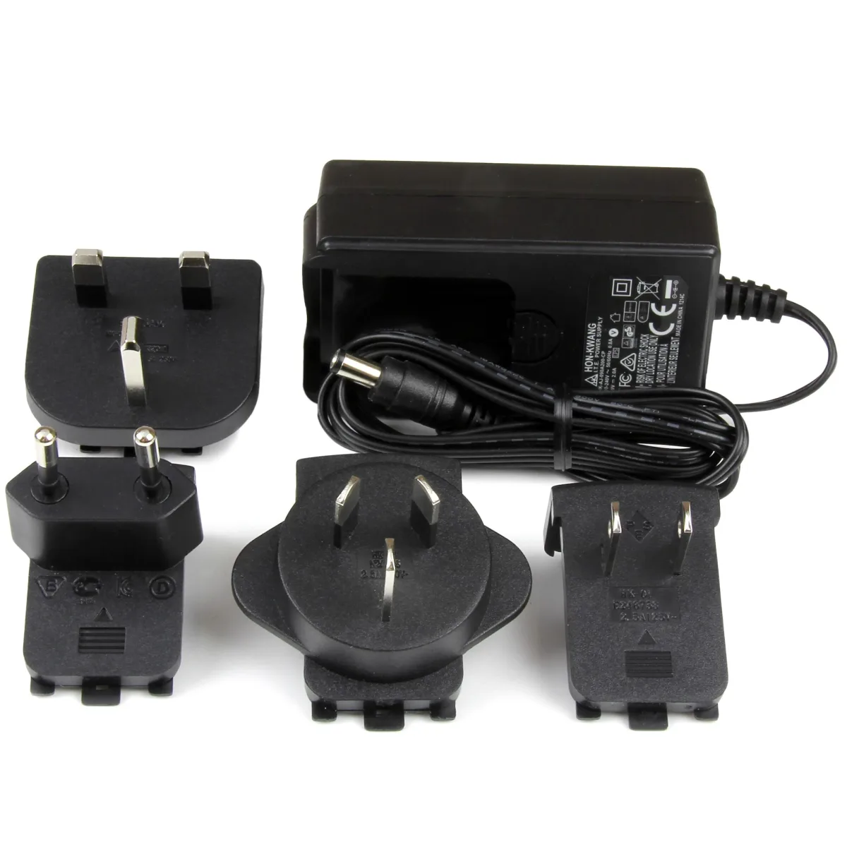 StarTech Universal Replacement Power Adapter - DC 9 Volts, 2 Amps Power Adapter (SVA9M2NEUA)