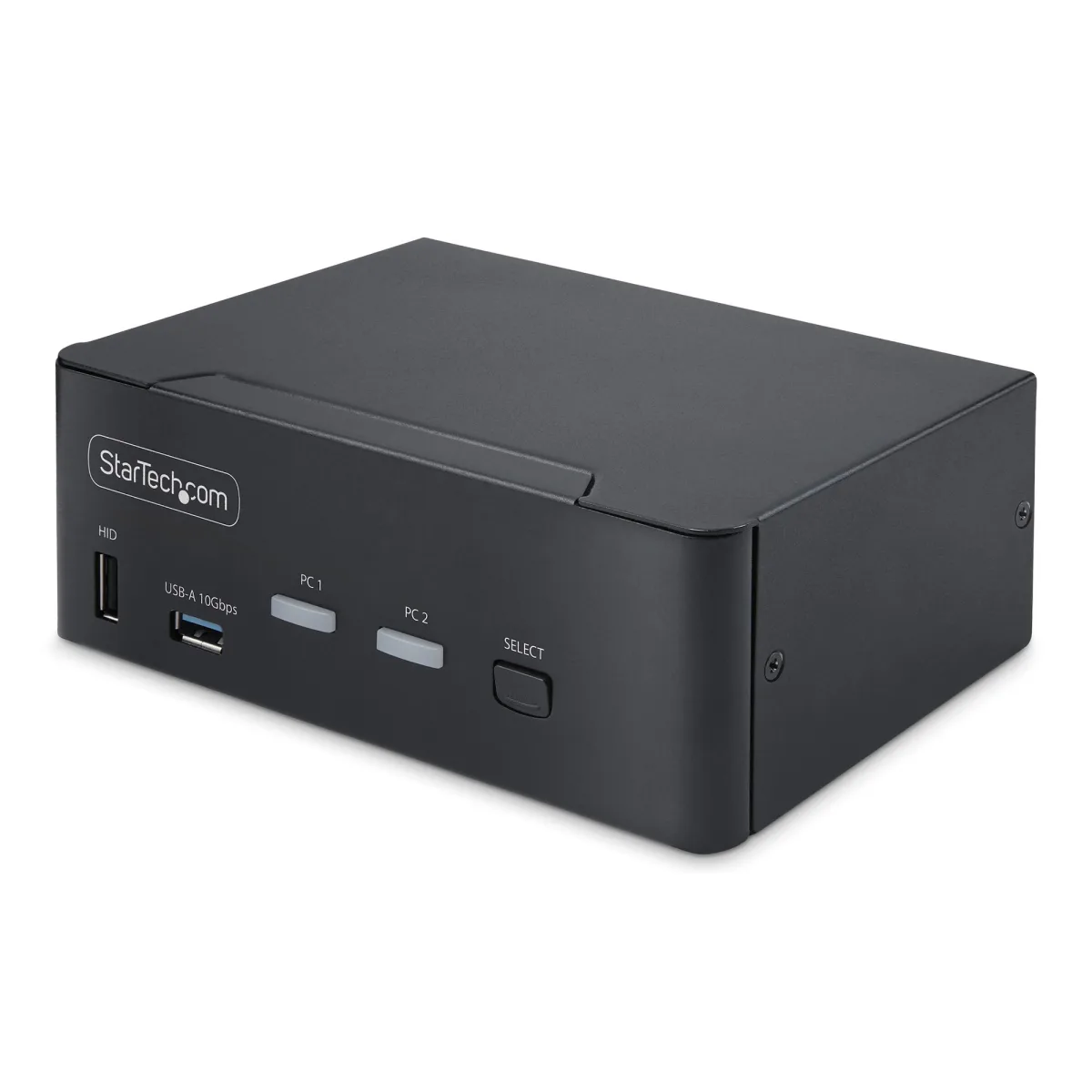 Startech 2-Port Dual-Monitor DisplayPort KVM Switch, 8K 60Hz / 4K 144Hz, DP 1.4, 2x USB 10Gbps Ports, 4x USB HID Ports, Hotkey Switching, TAA Compliant - KVM / audio / USB switch - 2 x KVM / audio / USB - 1 local user - desktop - TAA Compliant