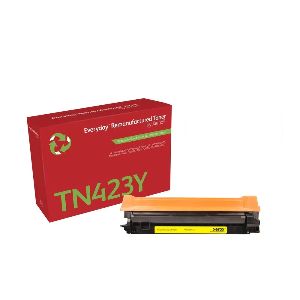 Xerox 006R04524 High Yield Yellow Toner Crtg Eq to Brother TN423Y F/ HL-L8260