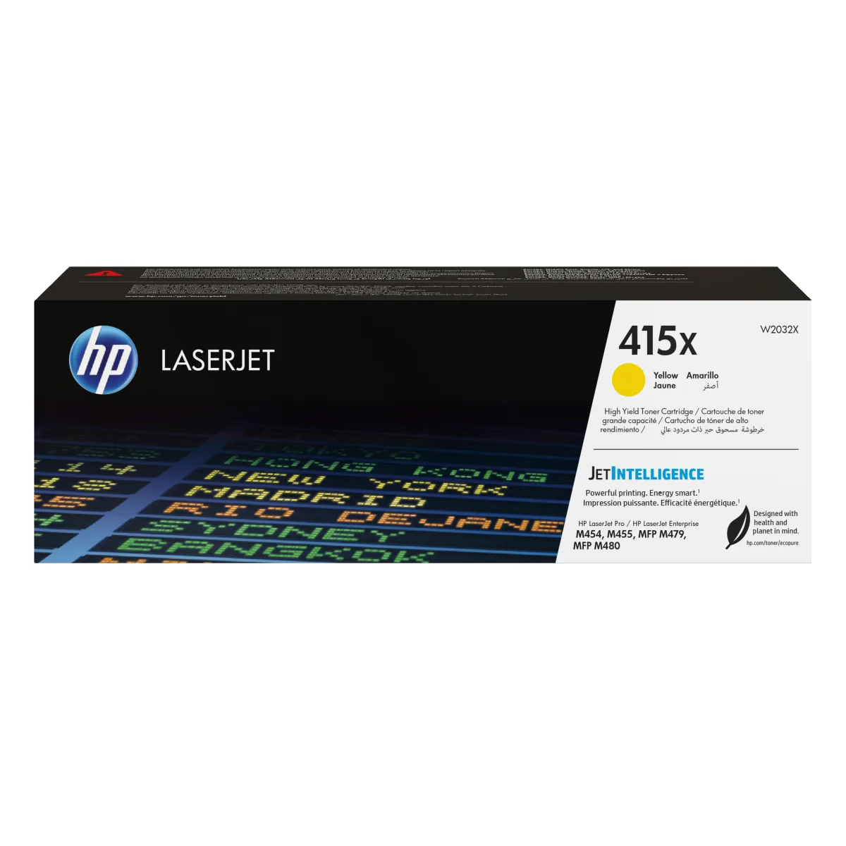 HP 415X YELLOW LASERJET TONER CARTRIDGE