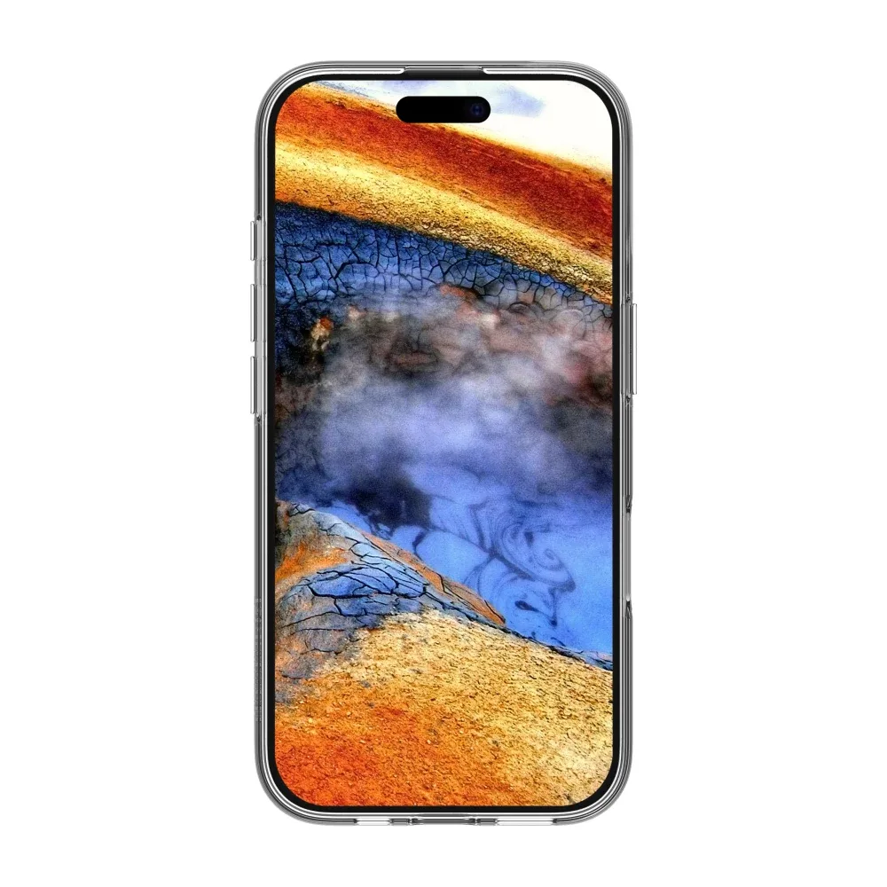 dbramante1928 Nuuk - Protective cover for mobile phone - bulk - plastic - clear - for Apple iPhone 16 Pro Max