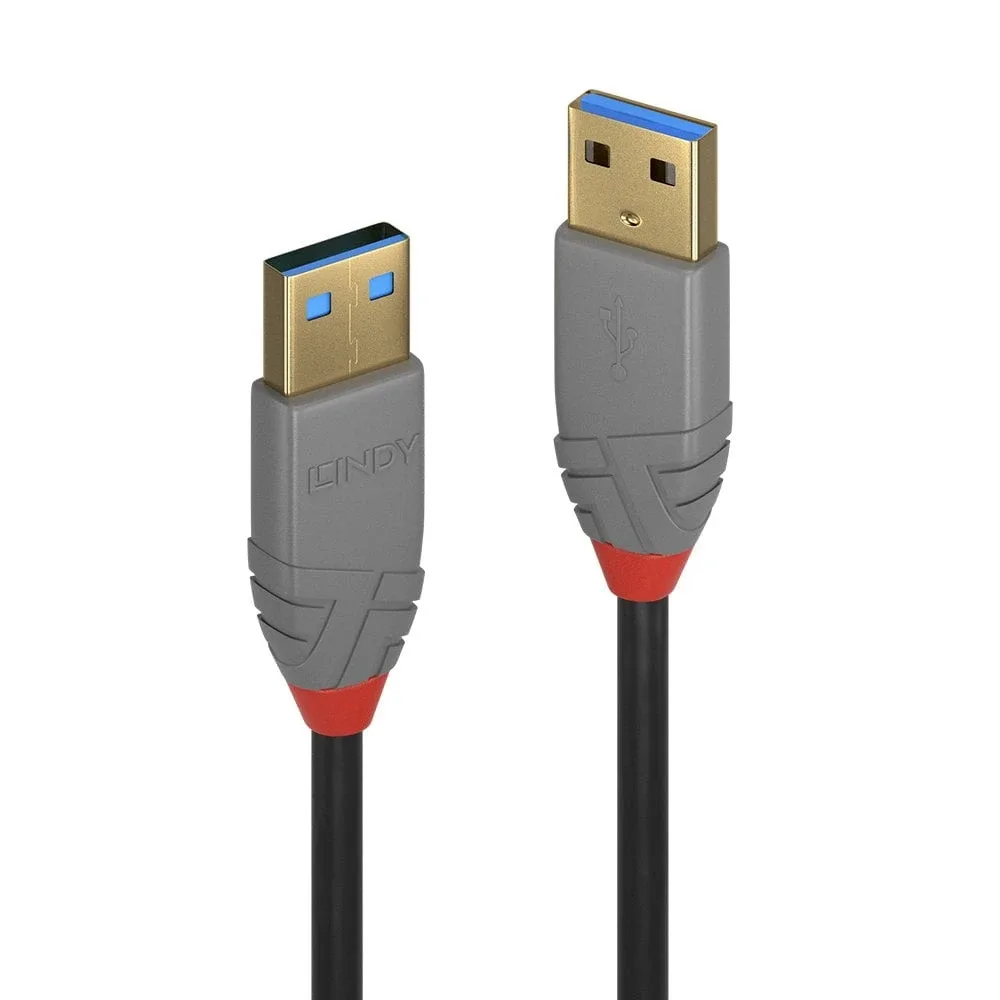 Lindy 36752 2M USB 3.0 Type a to a Anthra Line