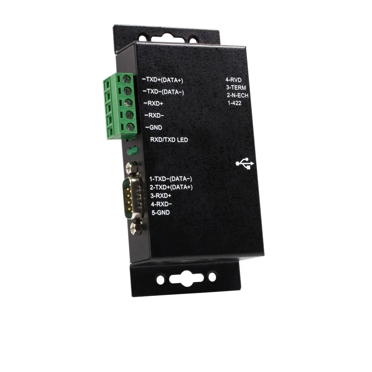 Startech 1 Port Metal Industrial USB to RS422/RS485 Serial Adapter w/ Isolation (ICUSB422IS)