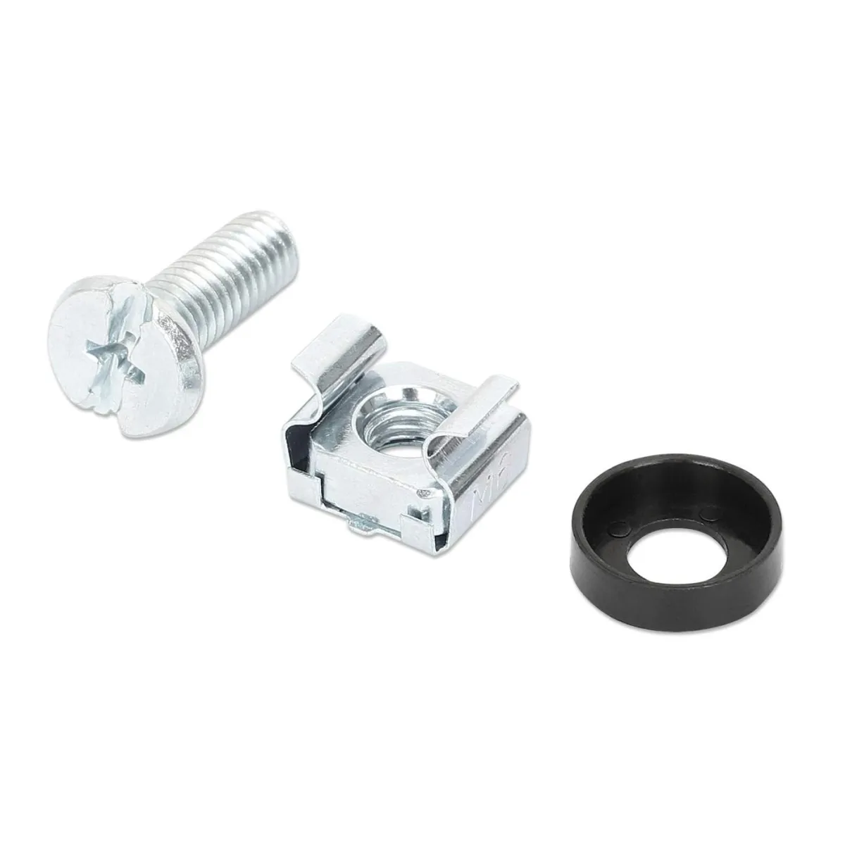 Intellinet 711081 Cage Nut Set 50 Pieces- Cage Nut Set 50 Pieces
